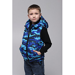 Жилет для мальчика XZKAMI L-37 110 см Синий (2000989387060)