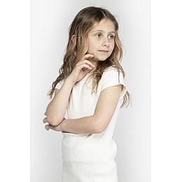 Туника с принтом для девочки M3162 VIOLLEN 98 см Молочный (2000989443148)