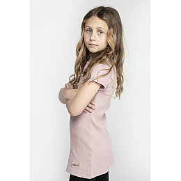 Туника с принтом для девочки M3162 VIOLLEN 98 см Пудровый (2000989443193)