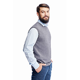 Мужской жилет SVTR 54 серый (107)