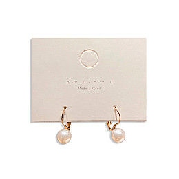 Серьги Pearl Ear Clip (18002) Bioworld