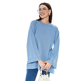 Трикотажная туника SVTR 400 голубой 42-44