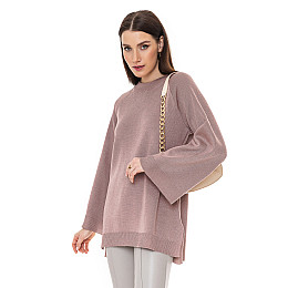 Трикотажная туника SVTR 400 темная пудра 50-52