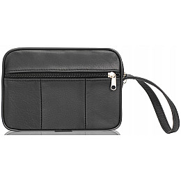 Мужская кожаная барсетка Reverse Черный (САСЗСАМ002)