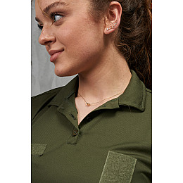 Жіноче поло Intruder хакі Cast XL (1935389341/4)
