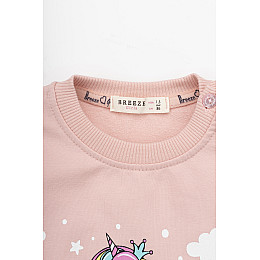 Реглан для девочки Breeze 18040 80 см Розовый (2000989654797)