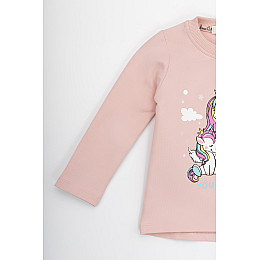 Реглан для девочки Breeze 18040 80 см Розовый (2000989654797)