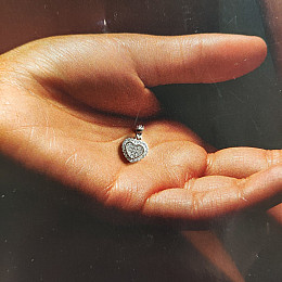 Серебряная подвеска SilverBreeze с фианитами (2124801)