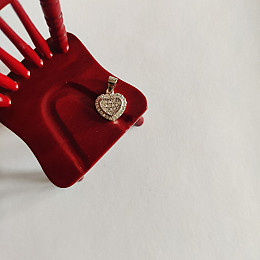 Серебряная подвеска SilverBreeze с фианитами (2124801)