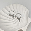 Серебряные серьги SilverBreeze без камней (2134688)