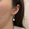 Серебряные серьги SilverBreeze без камней (2134695)