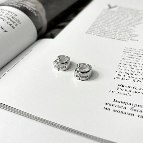 Серебряные серьги SilverBreeze с фианитами (2136422)