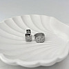 Серебряные серьги SilverBreeze с фианитами (2136422)