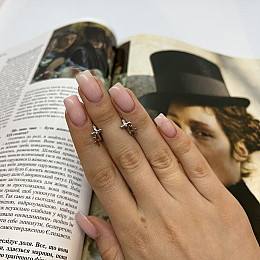 Срібні сережки SilverBreeze з фіанітами (2136491)