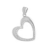 Серебряная подвеска SilverBreeze с фианитами (2138297)