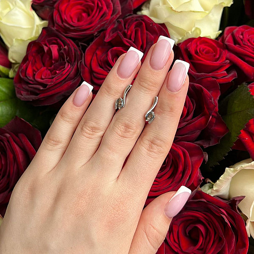 Серебряные серьги SilverBreeze с мистик топазом 1.292ct (2140412)