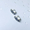 Серебряные серьги SilverBreeze с мистик топазом 5.925ct (2141266)