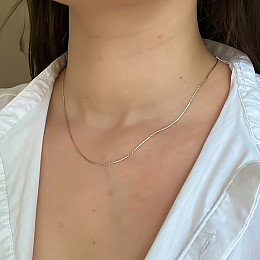 Серебряная цепочка SilverBreeze без камней (2142775) 450