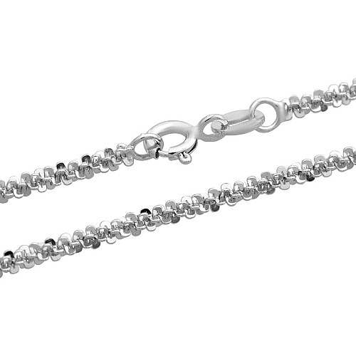 Серебряна ланцюжок SilverBreeze без каменів (2142829) 550