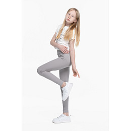 Лосины однотонные для девочки Benini 2260 140 см Серый (2000989615248)