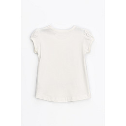 Костюм для девочки Breeze 15705 футболка + капри 86 см Молочный (2000989655046)