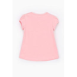 Костюм для девочки Breeze 15705 футболка + капри 86 см Розовый (2000989655091)