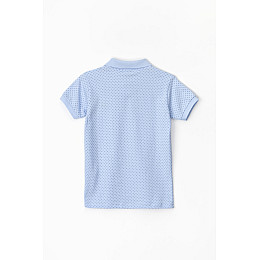 Поло з візерунком для хлопчика Mena sport 1013 122 см Блакитний (2000989707202)