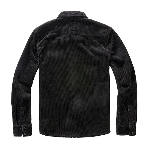 Рубашка Brandit Corduroy Classic Black (M)