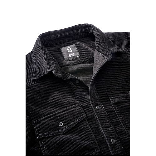 Рубашка Brandit Corduroy Classic Black (M)