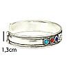 Браслет Mantra Mani Tibet 6 камней 6.5x5.5x1.3 см Металл (24561)