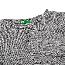 Детский Джемпер BENETTON Серый 130 (1244C1949.G-501)