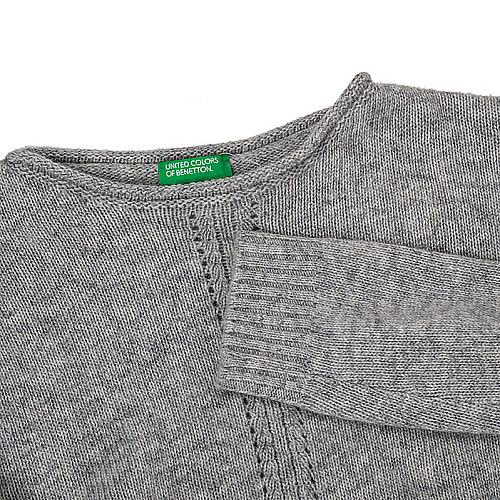 Детский Джемпер BENETTON Серый 130 (1244C1949.G-501)