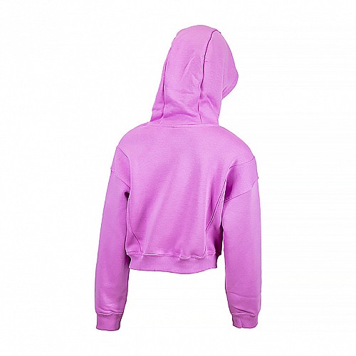 Детское Худи Nike G NSW AIR CROP HOODIE Фиолетовый L (DX5008-532)