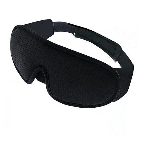 Повязка на глаза для сна Stenson 3D Soft Black