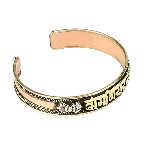 Браслет Mantra Mani Дордже Tibet 3 metal 6x6x1.2 см Метал (24562)