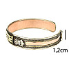 Браслет Mantra Mani Дордже Tibet 3 metal 6x6x1.2 см Метал (24562)