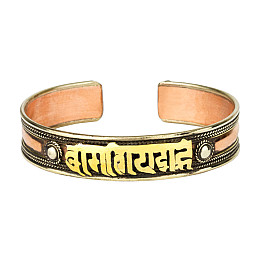 Браслет Mantra Mani Tibet 3 metal 6.5x5.5x1.2 см Метал (24564)