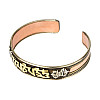 Браслет Mantra Mani Sanskr Tibet 3 metal 6.5x5.5x1.2 см Метал (24567)