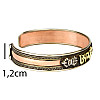 Браслет Mantra Mani Sanskr Tibet 3 metal 6.5x5.5x1.2 см Метал (24567)