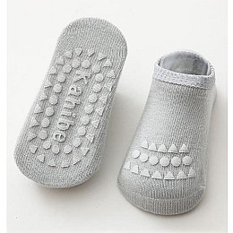 Набор наколенников и носков детских для ползания малышей Hoz Children Knee One Size Grey (SK001586)