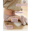 Набір наколінників та шкарпеток дитячих для повзання малюків Hoz Children Knee One Size Light Rose (SK001587)