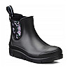 Стильные резиновые сапоги женские короткие Lemigo Stella 773 37 Черный