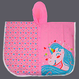 Дождевик-пончо YES со светоотражающим кантом Пони (706946)