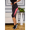 Спортивные женские бриджи черно-розовый 172R53 Ager S