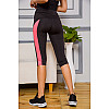 Спортивные женские бриджи черно-розовый 172R53 Ager S