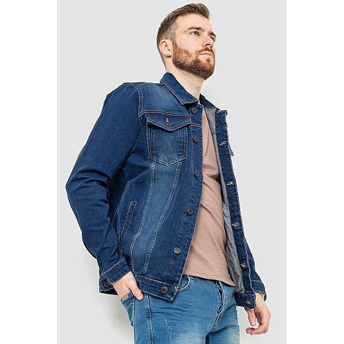 Джинсовая куртка мужская синий 157R0143 Ager S