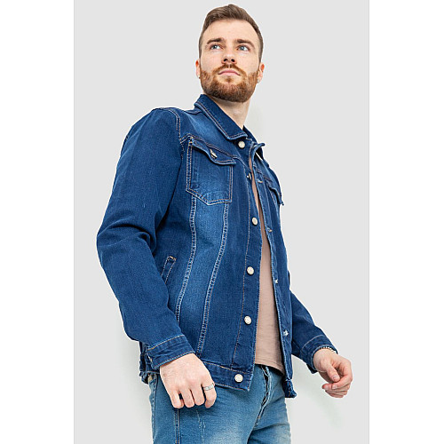 Джинсовая куртка мужcкая синий 157R0110 Ager S