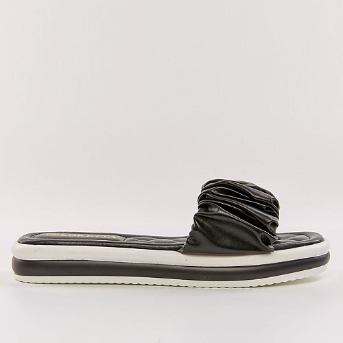 Шлепанцы женские 338066 р.39 (25) Fashion Черный