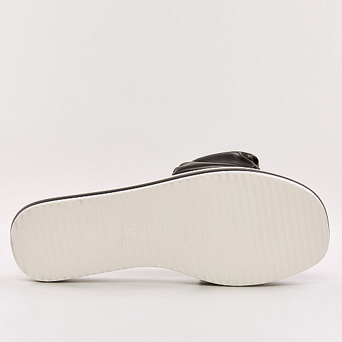 Шлепанцы женские 338066 р.39 (25) Fashion Черный