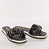 Шлепанцы женские 338066 р.39 (25) Fashion Черный